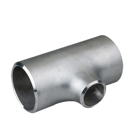 T-kus redukční bezešvý DN65 76,1 x 3,2 mm / DN50 60,3 x 2,9 mm z nerezové oceli 1.4571 / 316Ti