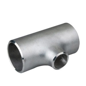T-kus redukční bezešvý DN65 114,3 x 3,6 mm / DN65 76,1 x 2,9 mm z nerezové oceli 1.4571 / 316Ti