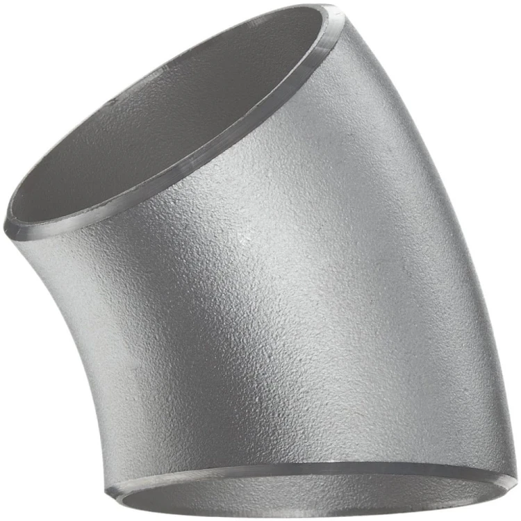 Nerezové bezešvé koleno 45 stupňů 1,5D (Typ 3) DN80 88,9 mm x 3,2 mm z oceli 1.4541 / 321